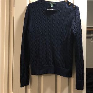 Ralph Lauren sweater navy Large